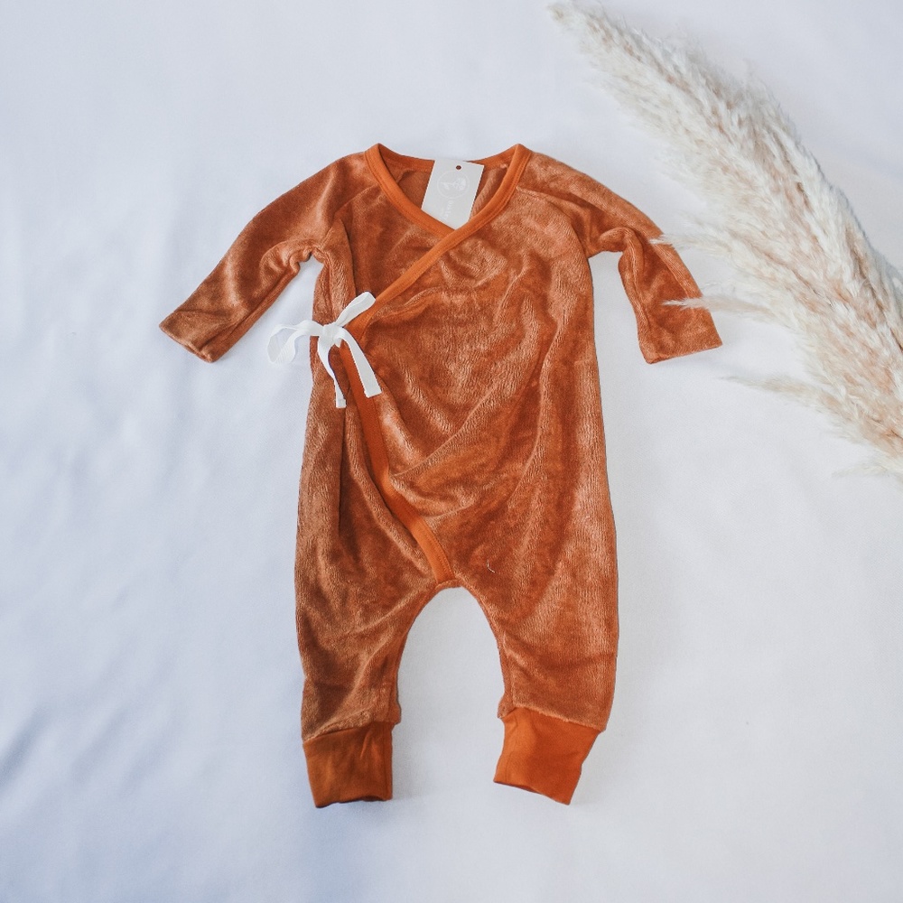 Baby Bamboo Wrap Romper